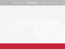 Tablet Screenshot of powering.com